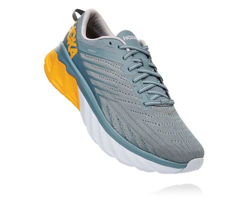 Men's Hoka One One Arahi 4 Road Running Shoes Lead / Lunar Rock | KAFSYT158