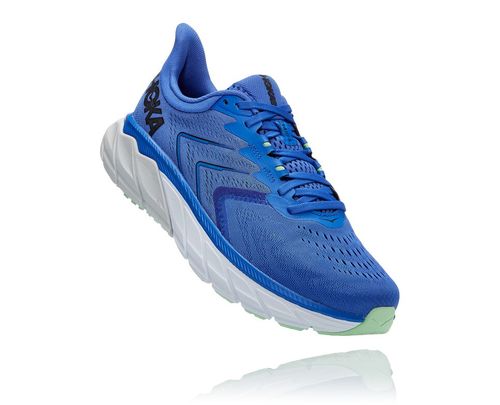 Men's Hoka One One Arahi 5 Road Running Shoes Dazzling Blue / Black | RSGCKL034