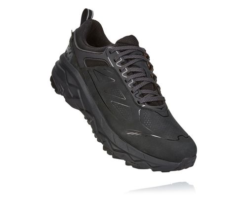 Men's Hoka One One Challenger Low GORE-TEX Trail Running Shoes Black | NGHRWL289