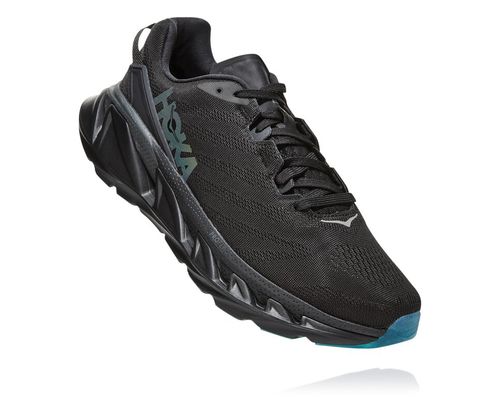 Men's Hoka One One Elevon 2 Road Running Shoes Black / Dark Shadow | BENCYR129