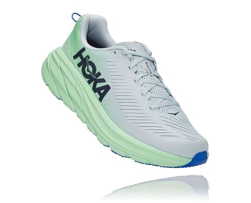 Men's Hoka One One Rincon 3 Road Running Shoes Plein Air / Green Ash | BVUMHO258