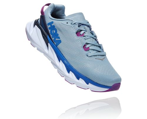 Women's Hoka One One Elevon 2 Road Running Shoes Ballad Blue / Dazzling Blue | RGIEAB364