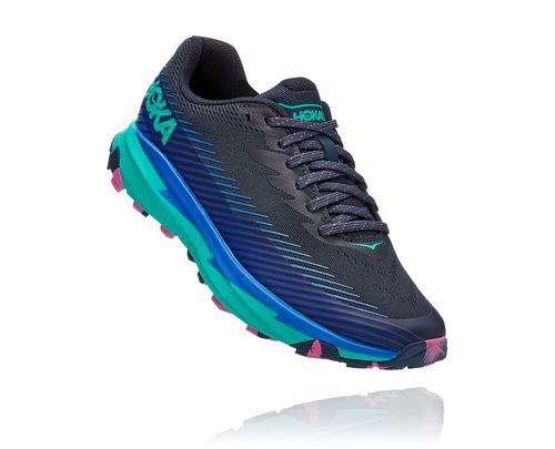 Women's Hoka One One Torrent 2 Trail Running Shoes Outer Space / Atlantis | TJYGON706