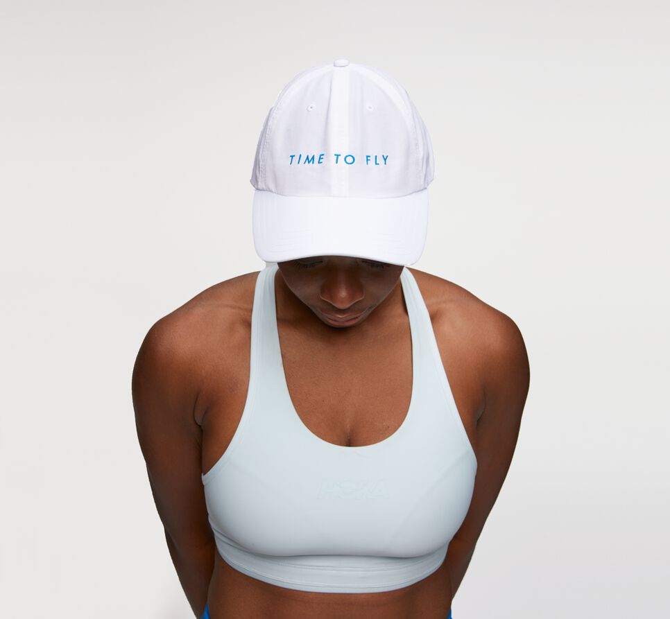 All Gender Hoka One One All-Day Hat White / Diva Blue | WCXZFG839