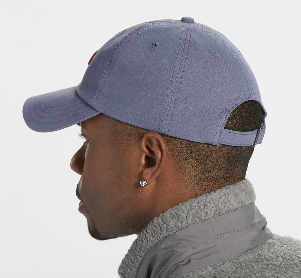 All Gender Hoka One One Casual Hat Blue Grey / Vermilion Orange | PCYFHI019