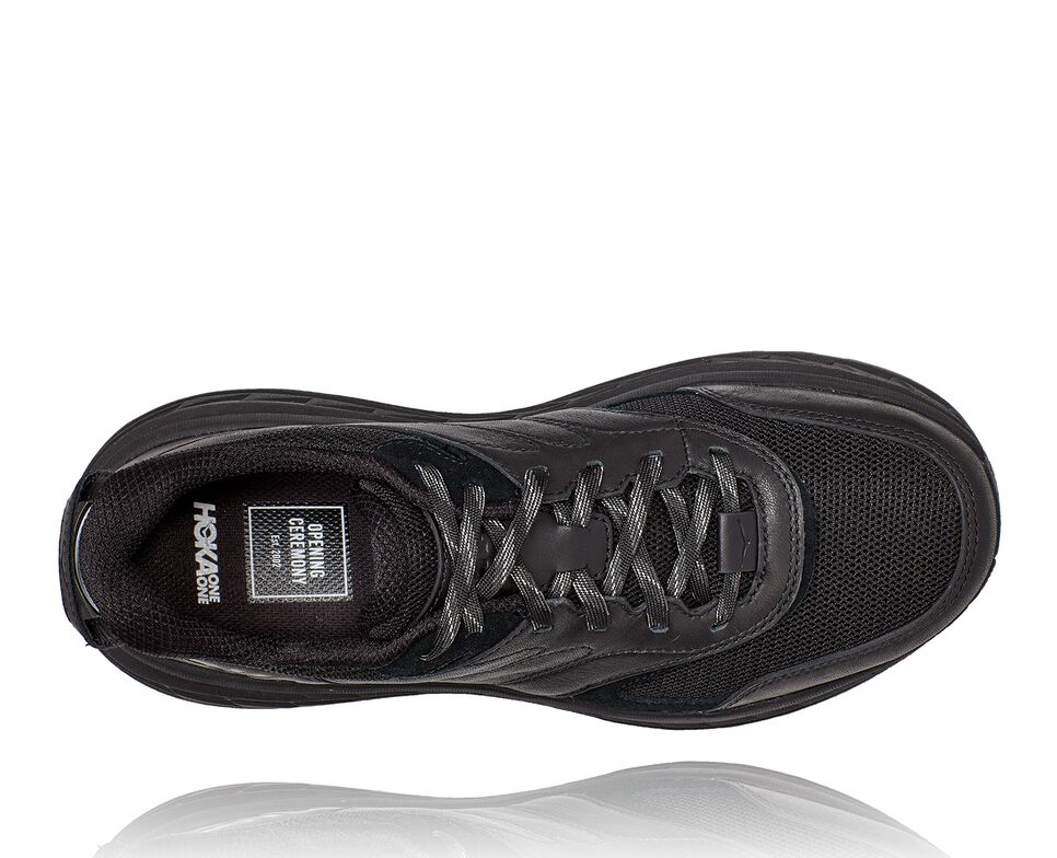 All Gender Hoka One One HOKA X OPENING CEREMONY BONDI Road Running Shoes Black / Black | CIKPFE758