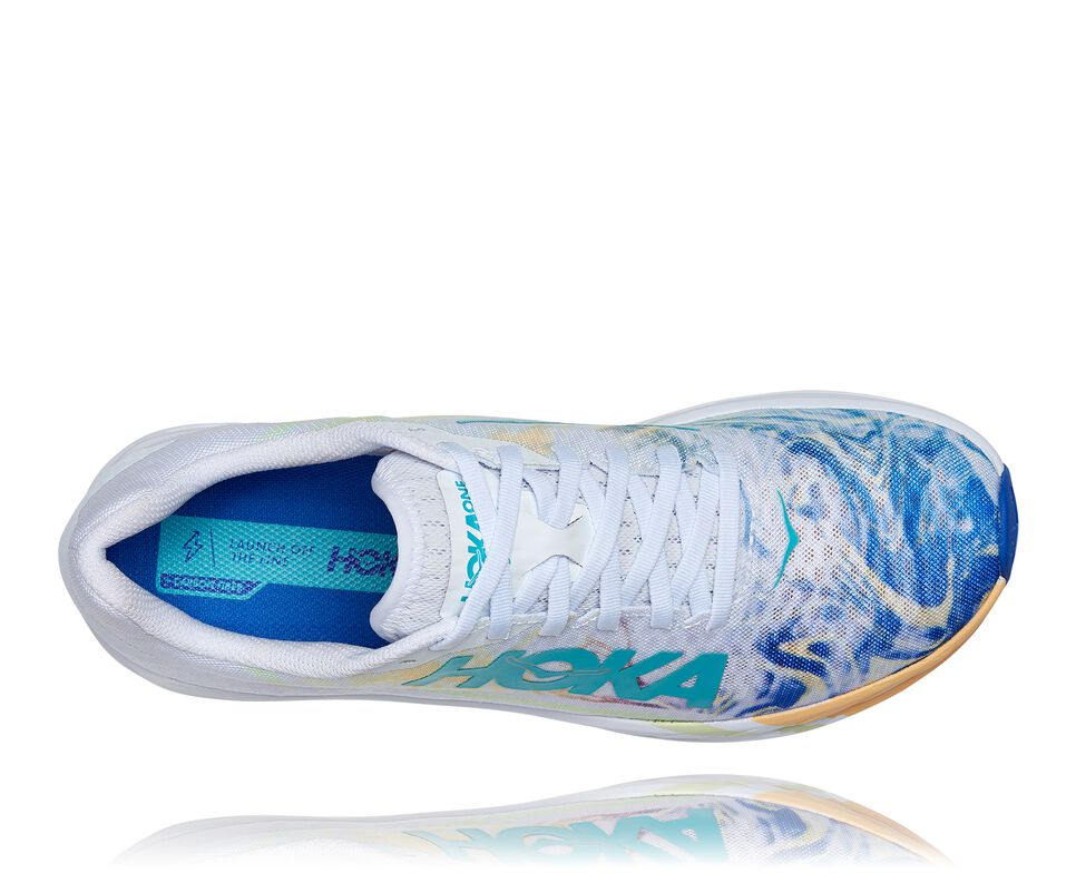 All Gender Hoka One One Rocket X Road Running Shoes Together | QLKJYM187