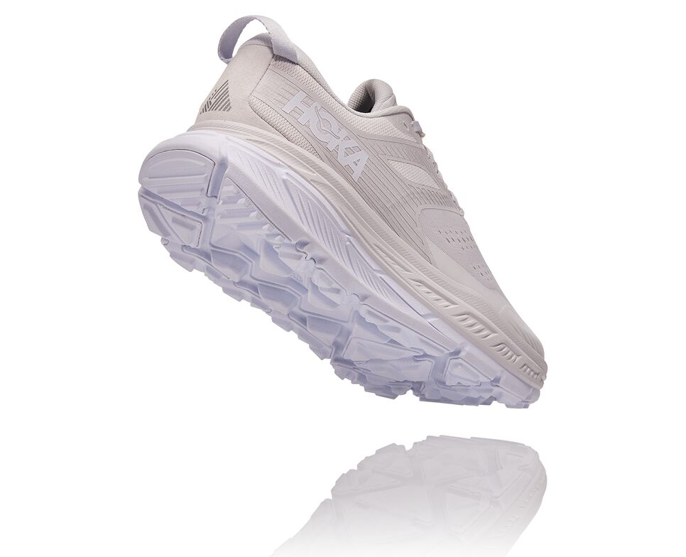 All Gender Hoka One One Stinson Atr 6 Trail Running Shoes Nimbus Cloud / White | MCDBKX429