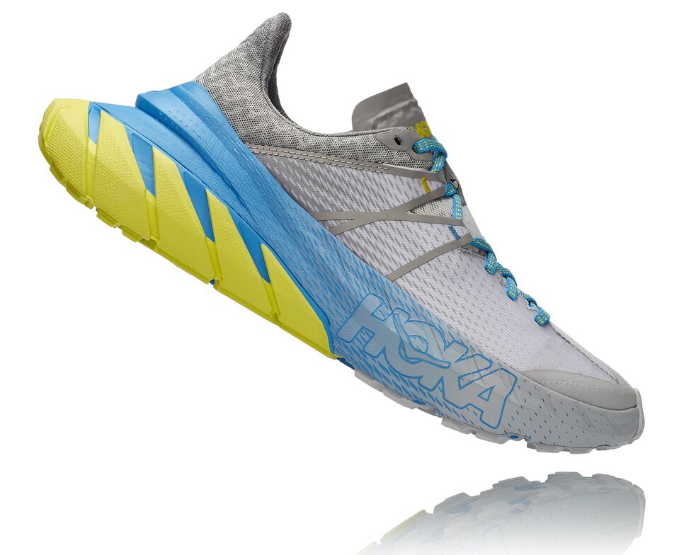 All Gender Hoka One One TenNine Trail Running Shoes Drizzle / Lunar Rock | PAQDEX961