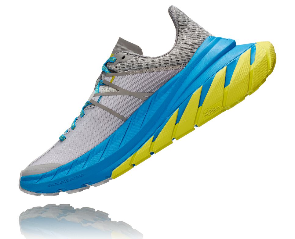 All Gender Hoka One One TenNine Trail Running Shoes Drizzle / Lunar Rock | PAQDEX961