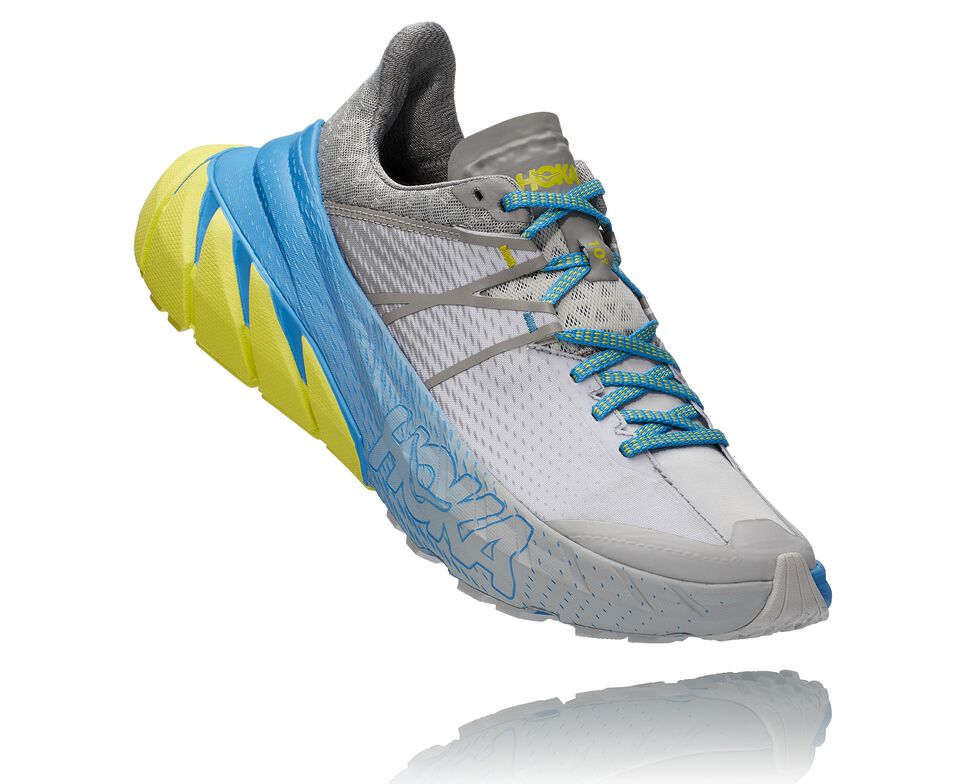 All Gender Hoka One One TenNine Trail Running Shoes Drizzle / Lunar Rock | PAQDEX961