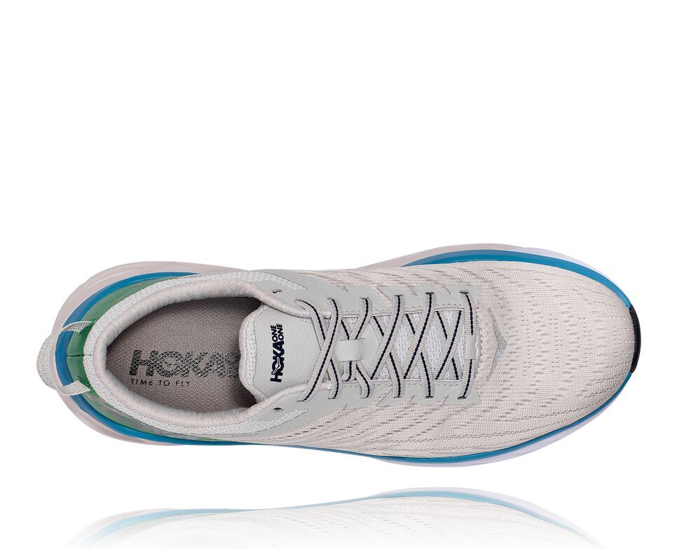 Men's Hoka One One Arahi 4 Road Running Shoes Lunar Rock / Nimbus Cloud | EVMFSC465