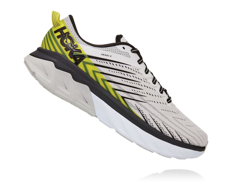 Men's Hoka One One Arahi 4 Road Running Shoes Nimbus Cloud / Anthracite | FMGEOC172