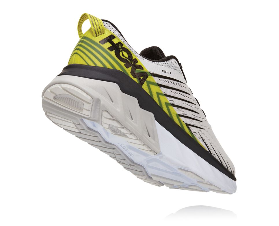 Men's Hoka One One Arahi 4 Road Running Shoes Nimbus Cloud / Anthracite | FMGEOC172