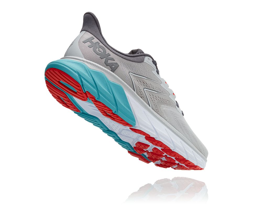 Men's Hoka One One Arahi 5 Road Running Shoes Harbor Mist / Aquarelle | XBIODF473