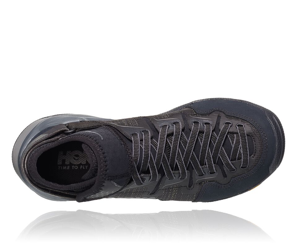 Men's Hoka One One Arkali Hiking Shoes Black / Reflective | TQEPFO927