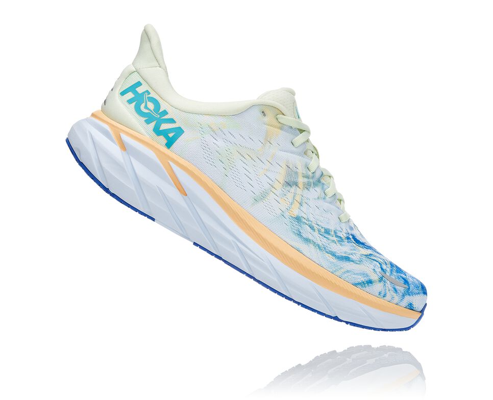 Men's Hoka One One Clifton 8 Road Running Shoes Together | BACDSQ195