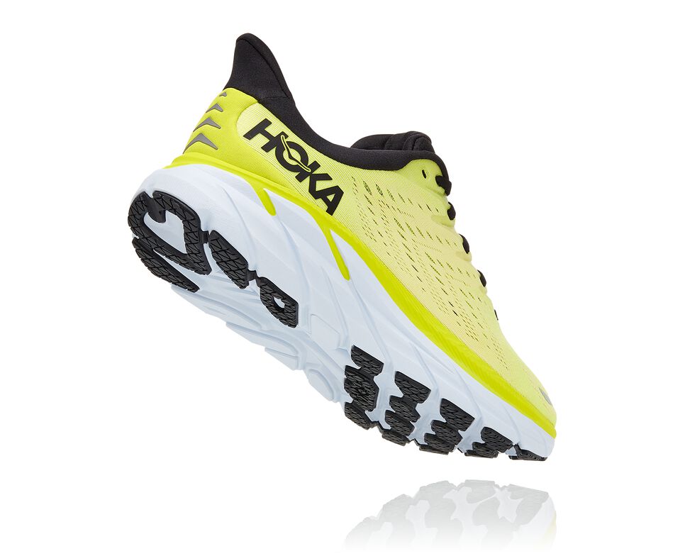 Men's Hoka One One Clifton 8 Road Running Shoes Evening Primrose / Charlock | ECFKAU752