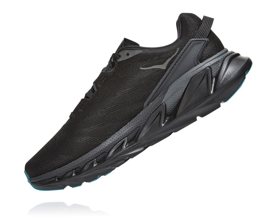 Men's Hoka One One Elevon 2 Road Running Shoes Black / Dark Shadow | BENCYR129