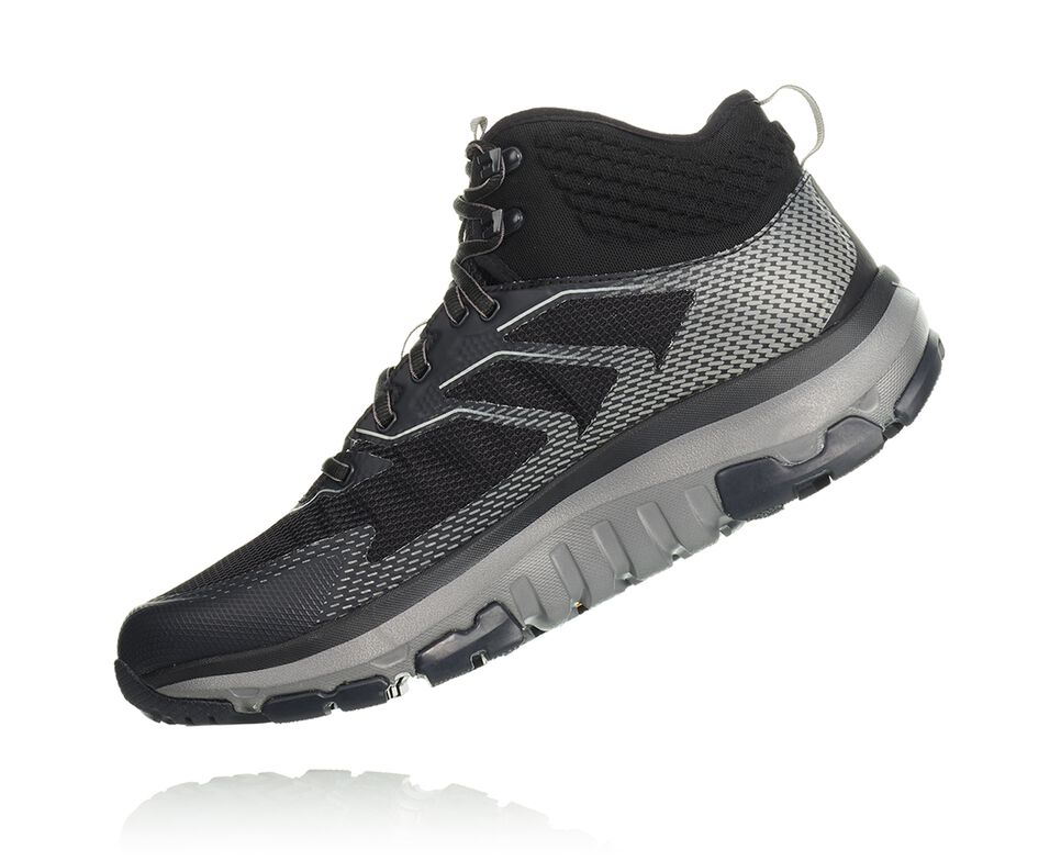 Men's Hoka One One Toa GORE-TEX Hiking Boots Phantom | FGJOVS578