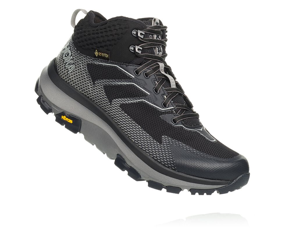 Men\'s Hoka One One Toa GORE-TEX Hiking Boots Phantom | FGJOVS578