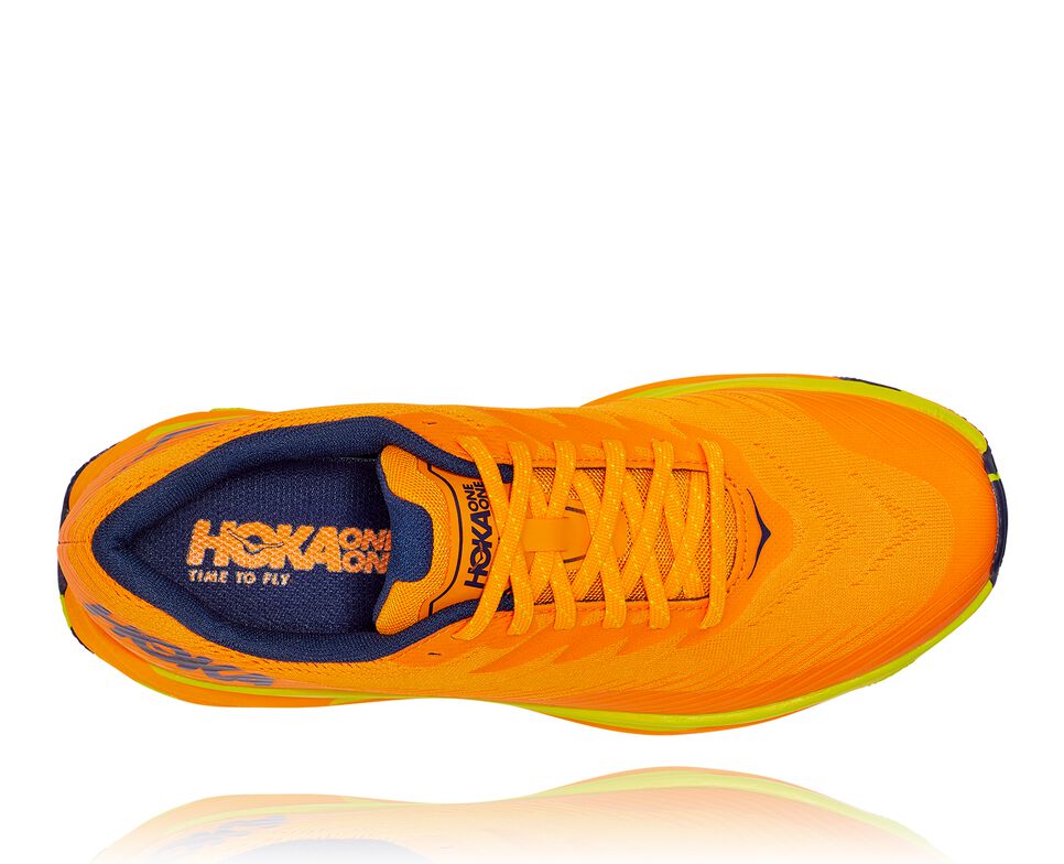 Men's Hoka One One Torrent 2 Trail Running Shoes Bright Marigold / Evening Primrose | BMYVZQ742