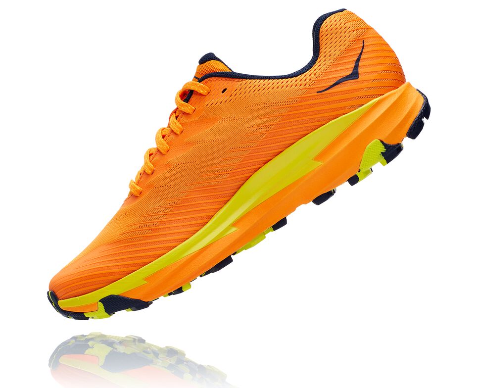 Men's Hoka One One Torrent 2 Trail Running Shoes Bright Marigold / Evening Primrose | BMYVZQ742