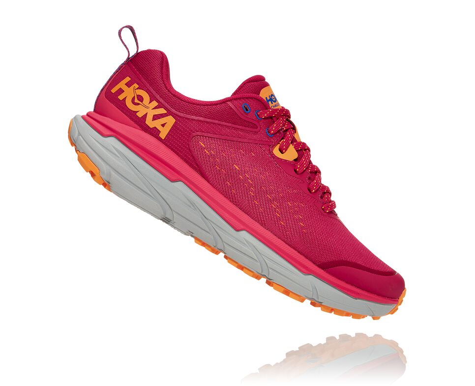 Women's Hoka One One Challenger ATR 6 Trail Running Shoes Jazzy / Paradise Pink | ADPBZC158