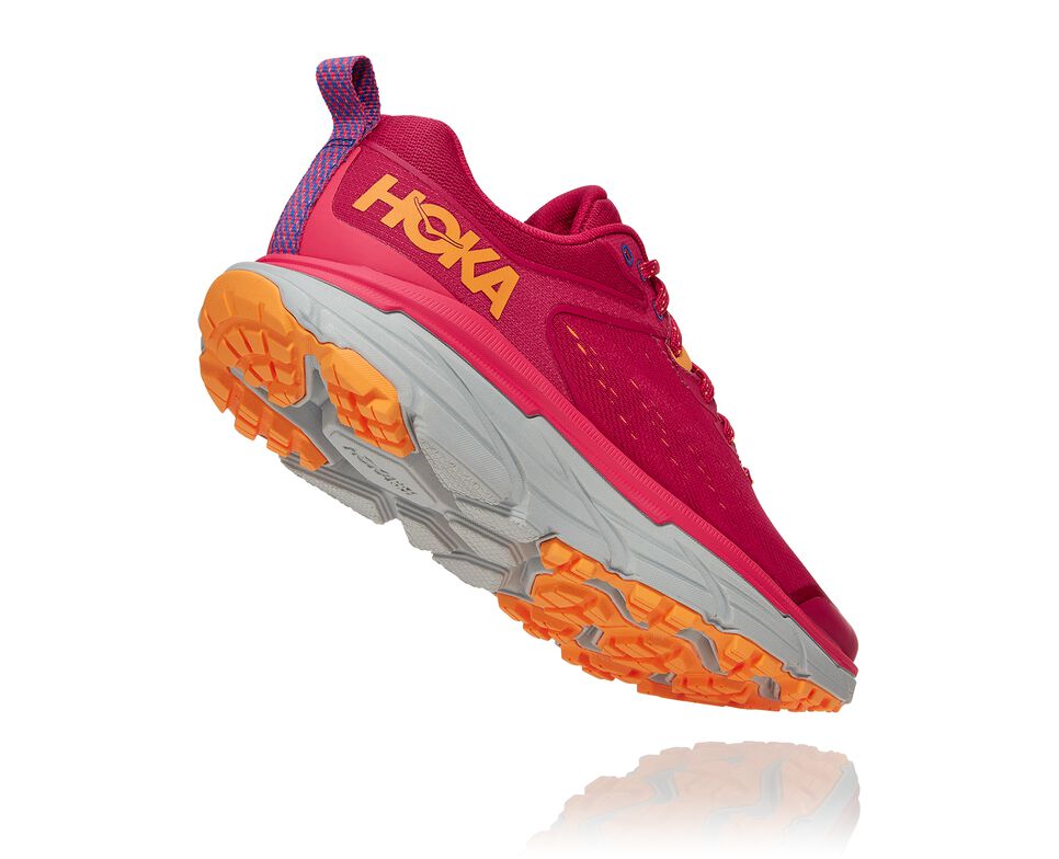 Women's Hoka One One Challenger ATR 6 Trail Running Shoes Jazzy / Paradise Pink | BPWEJD592