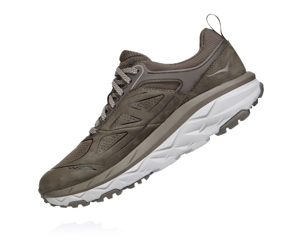 Women's Hoka One One Challenger Low GORE-TEX Hiking Boots Major Brown / Heather | BAUZND048