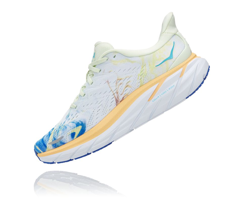 Women's Hoka One One Clifton 8 Road Running Shoes Together | GNDOQC278