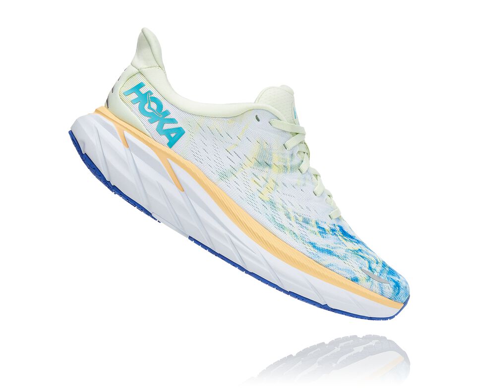 Women's Hoka One One Clifton 8 Road Running Shoes Together | GNDOQC278