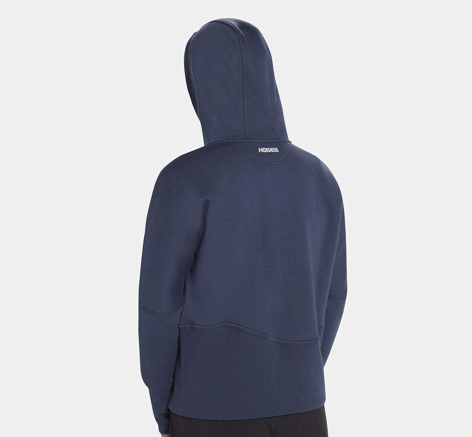 Women's Hoka One One Hoodie Hoodie Moonlit Ocean | ZGKHIE716