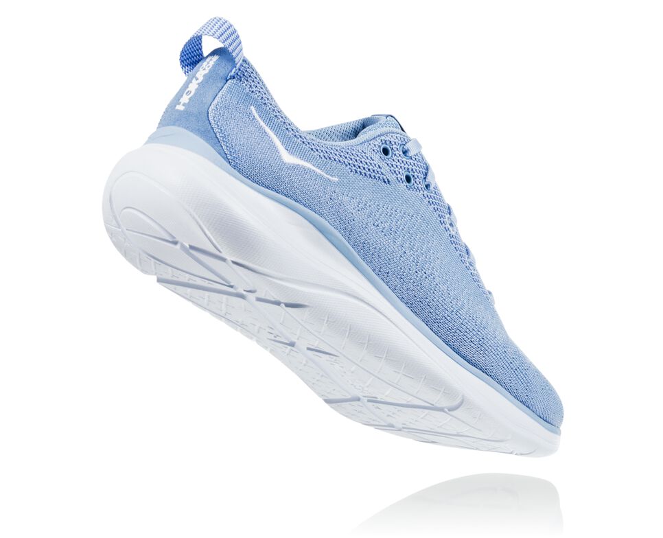 Women's Hoka One One Hupana Flow Road Running Shoes Placid Blue / Serenity | BORSIM875