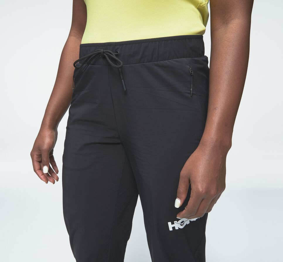 Women's Hoka One One Jogger Jogger Black | NGRXKH178