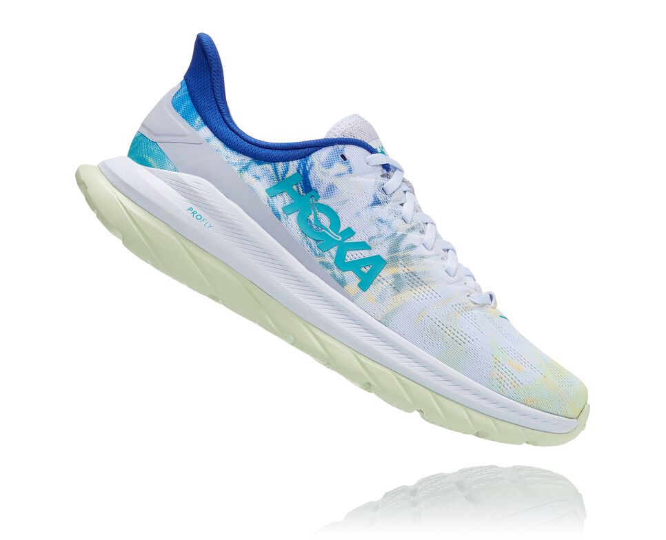 Women's Hoka One One Mach 4 Road Running Shoes Together | LRKYES513