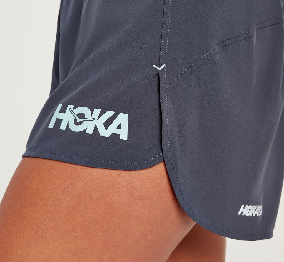 Women's Hoka One One Performance Woven 2" Short Shorts Ombre Blue | FYCEPL784