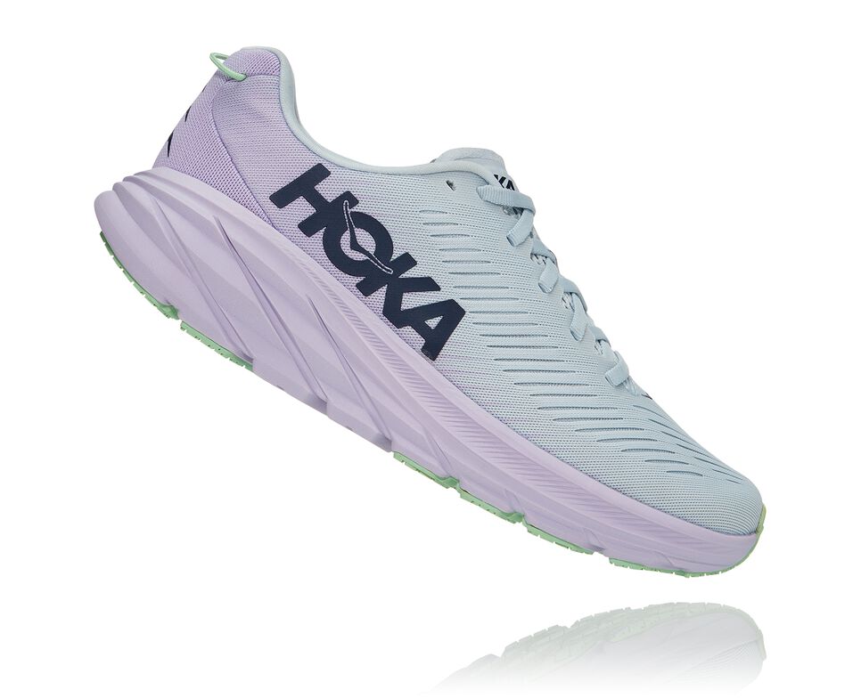 Women's Hoka One One Rincon 3 Road Running Shoes Plein Air / Orchid Hush | UCEIAP203