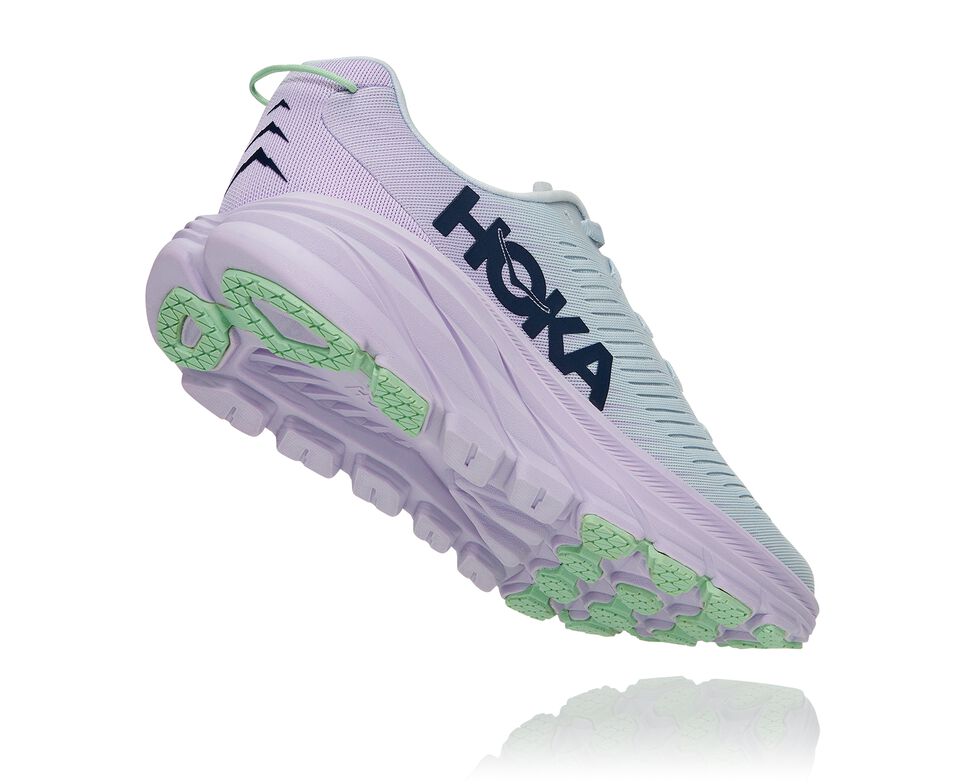 Women's Hoka One One Rincon 3 Road Running Shoes Plein Air / Orchid Hush | UCEIAP203