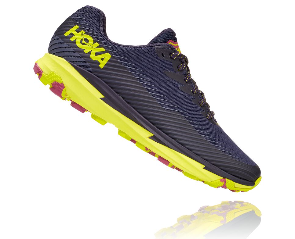 Women's Hoka One One Torrent 2 Trail Running Shoes Deep Well / Evening Primrose | OUJTCG284