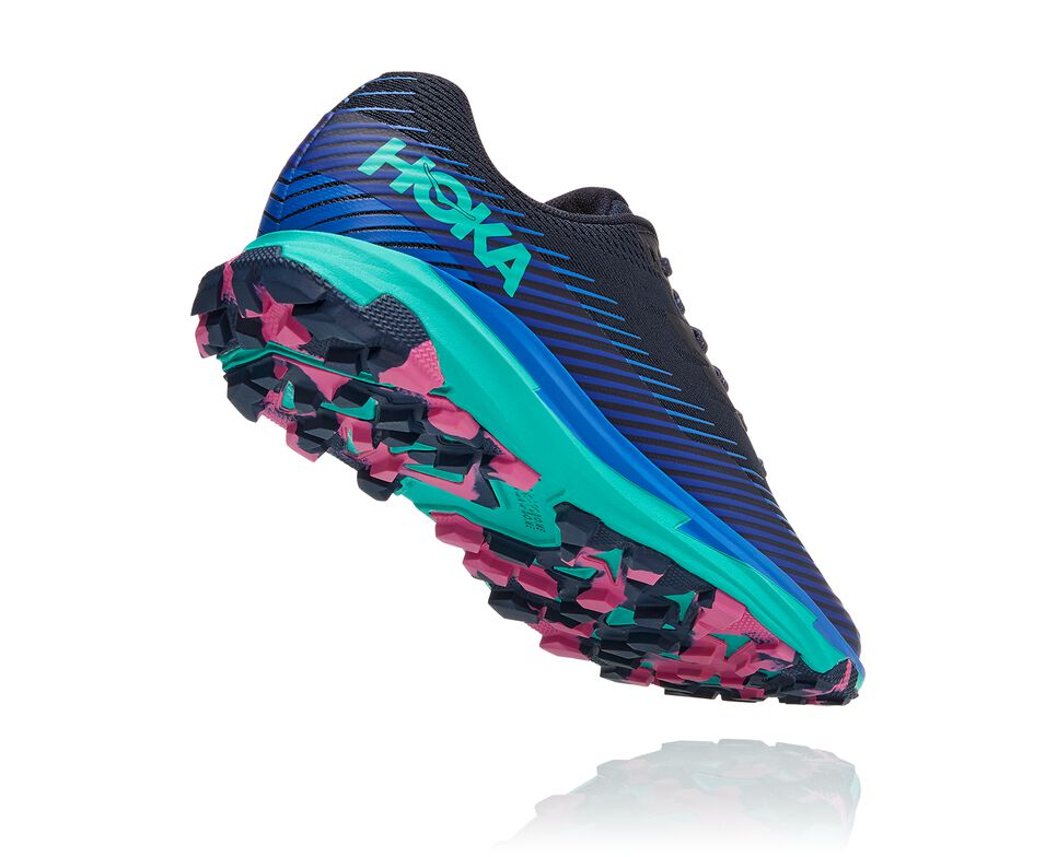 Women's Hoka One One Torrent 2 Trail Running Shoes Outer Space / Atlantis | TJYGON706